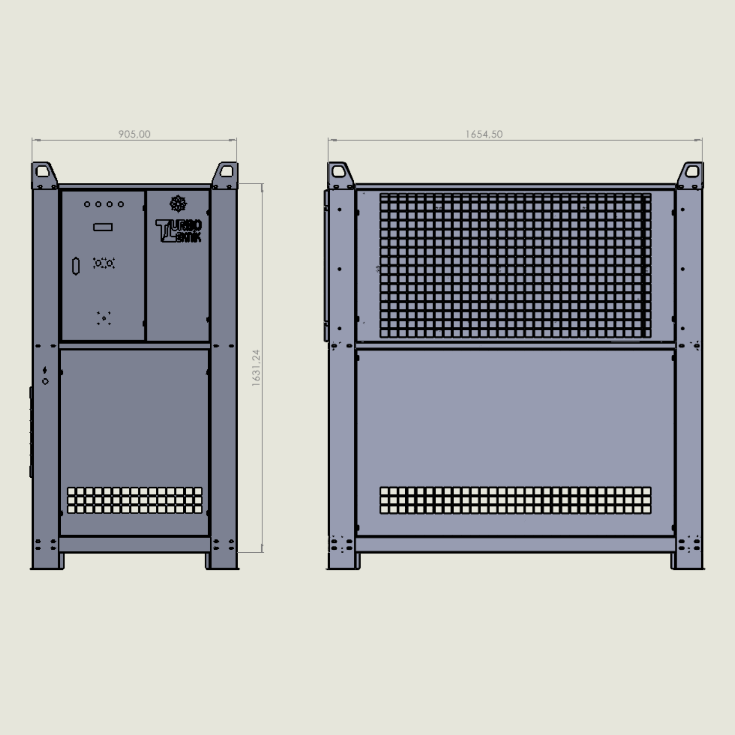 S-8HP-03 model water chiller